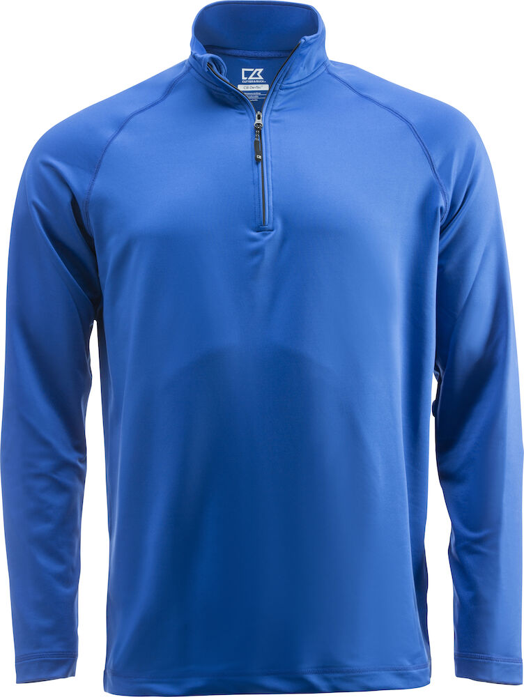 Coos Bay Half Zip Men Royal Blue S