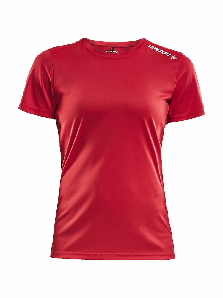 Rush SS Tee W Bright Red XS