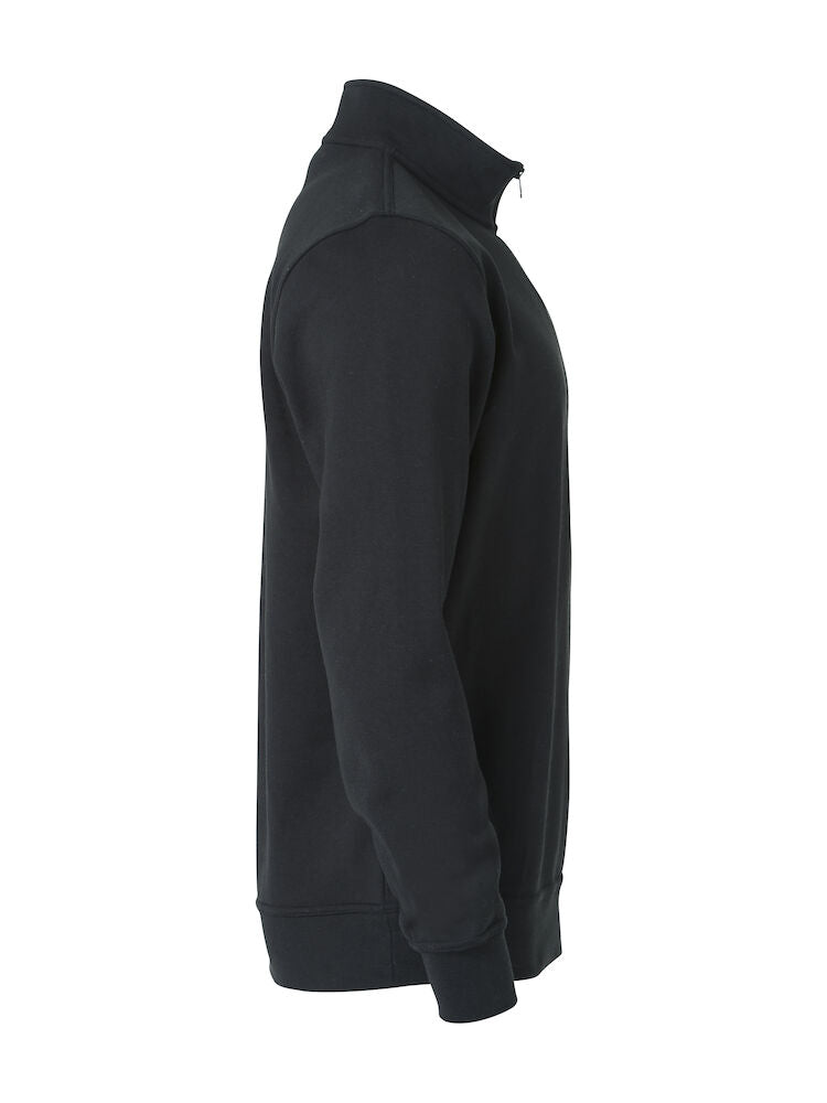 Basic Half Zip Black