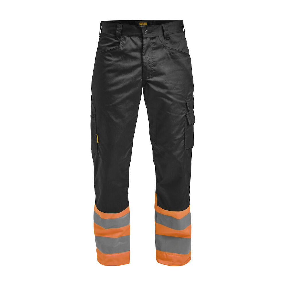 HV Servicebukse Kl 1 Svart/Orange C42