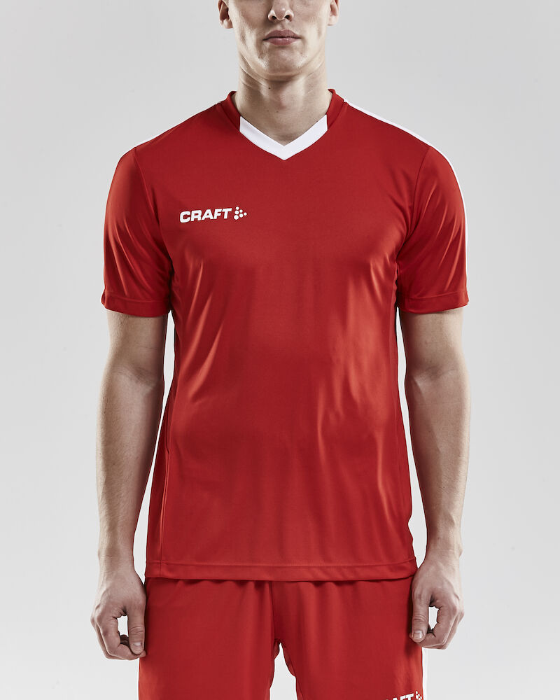 Progress Jersey Contrast M Bright Red