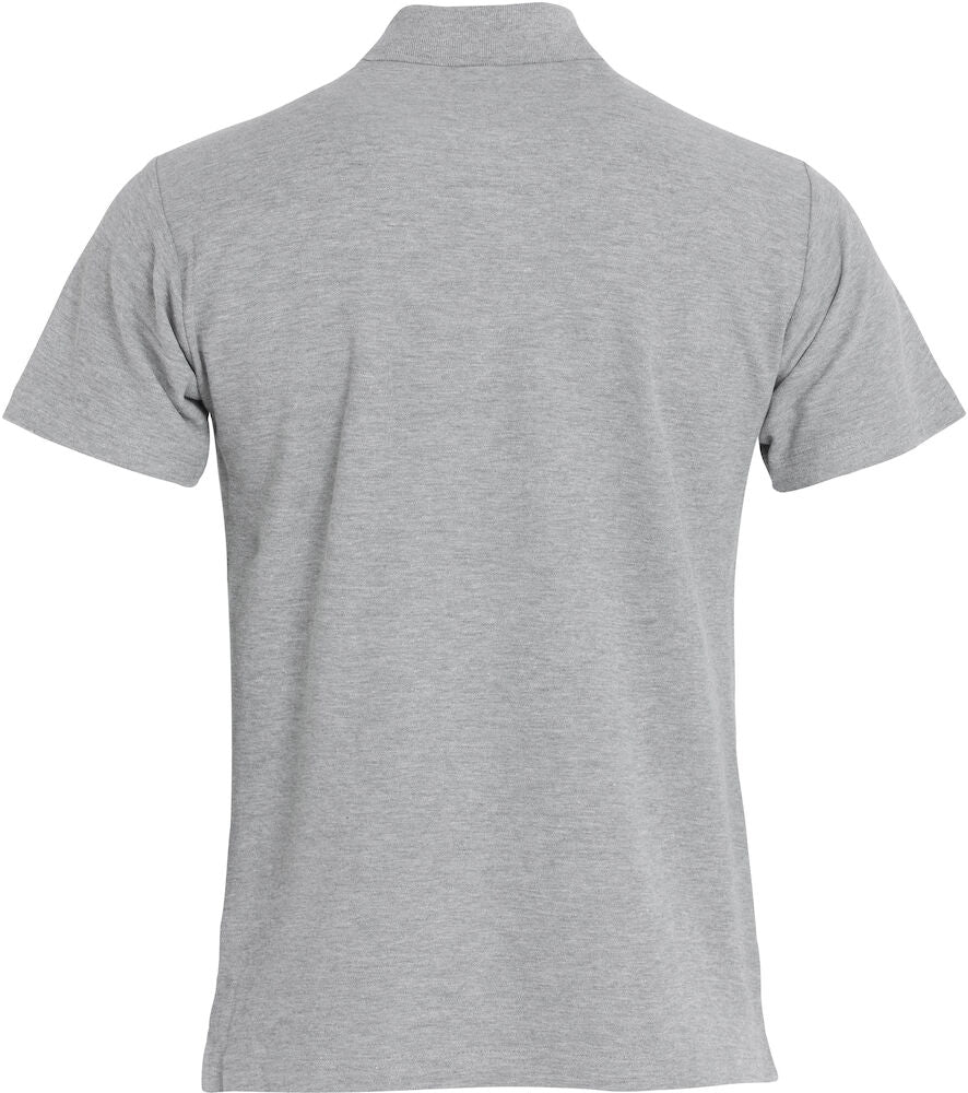 Basic Polo Grey Melange