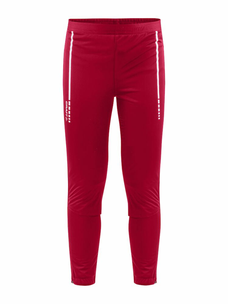 Warm Club 3/4 Zip Pants J Bright Red 110/116