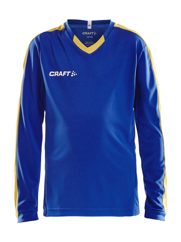 Progress Jersey Contrast Ls J Club Cobolt/ 122/128