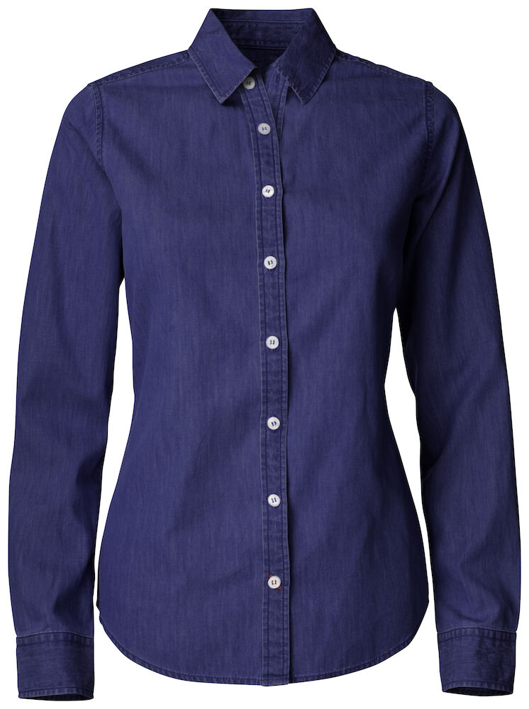 Ellensburg Denim Shirt Ladies Dark Indigo XS