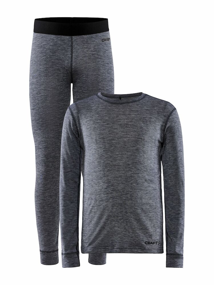 Core Wool Merino Set J Blaze-melange 74/80
