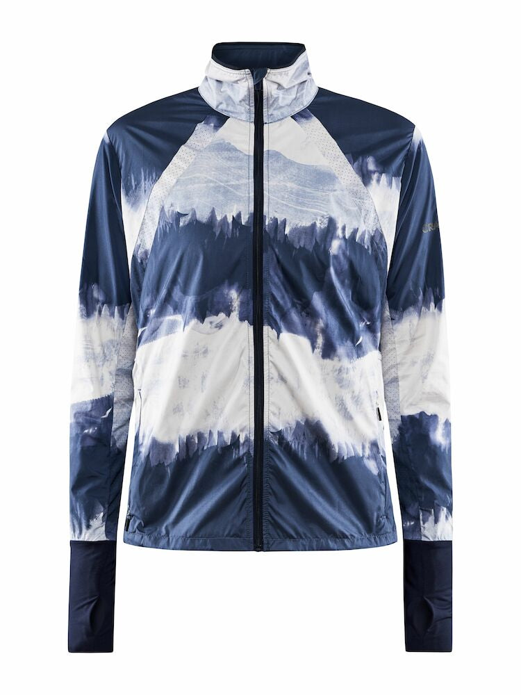Adv Essence Wind Jacket W Multi-blues XS