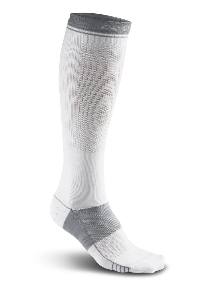 Compression Sock White XS/37-39