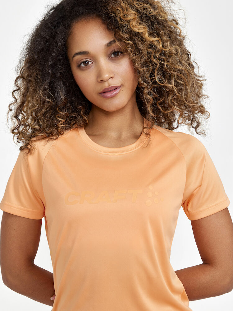Core Essence Logo Tee W Peach