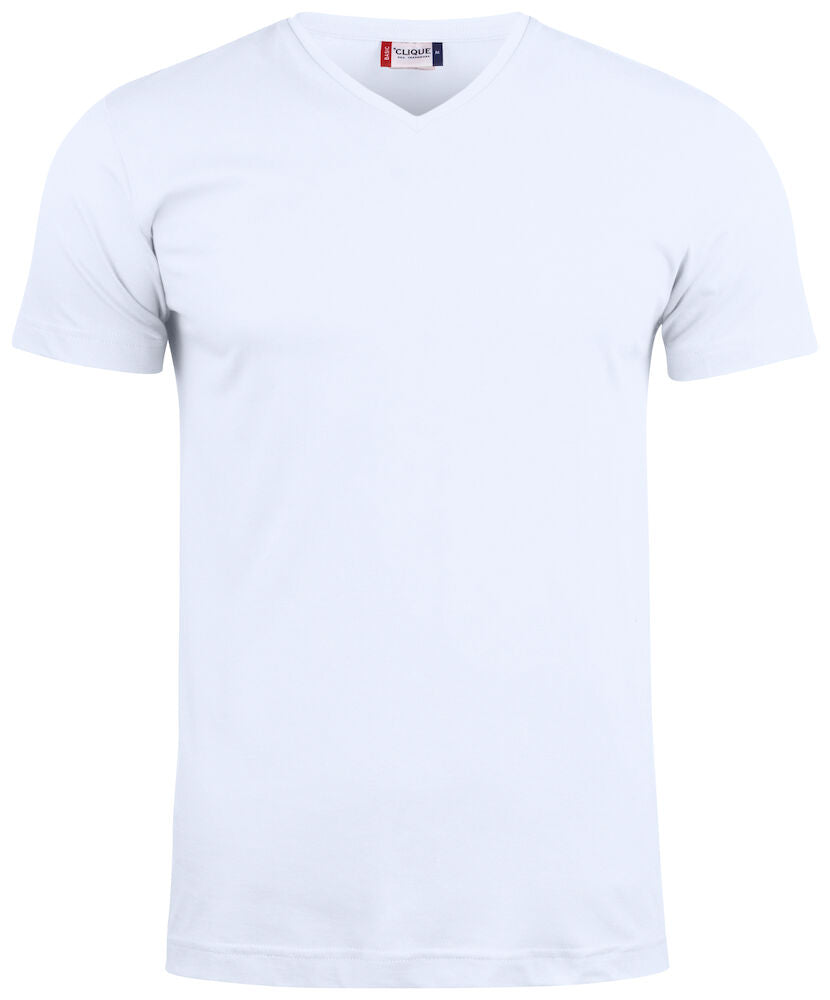 Basic-T V-neck White XS