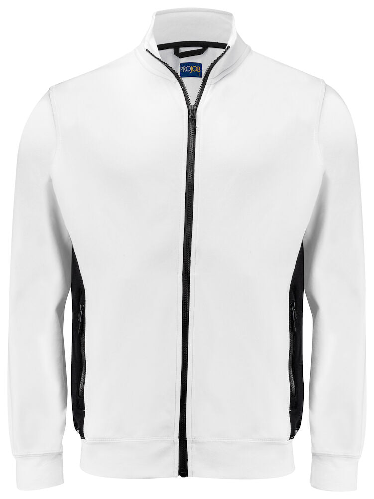 2129 Sweatshirt FZ White XS