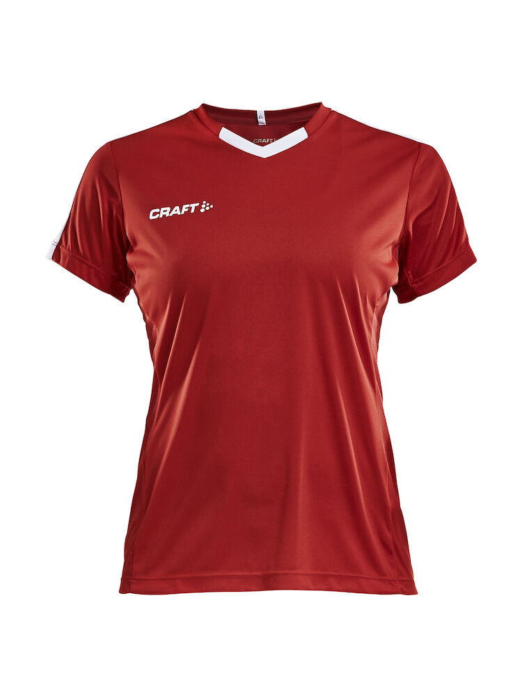 Progress Jersey Contrast W Bright Red