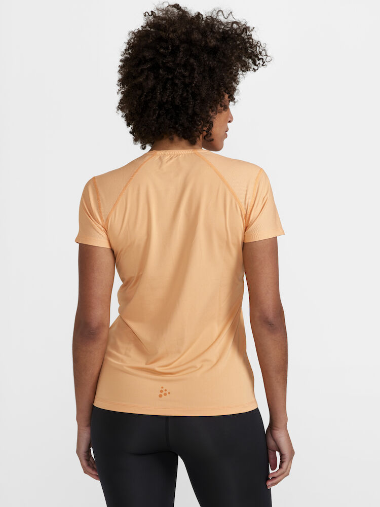 ADV Essence SS Slim Tee W Peach