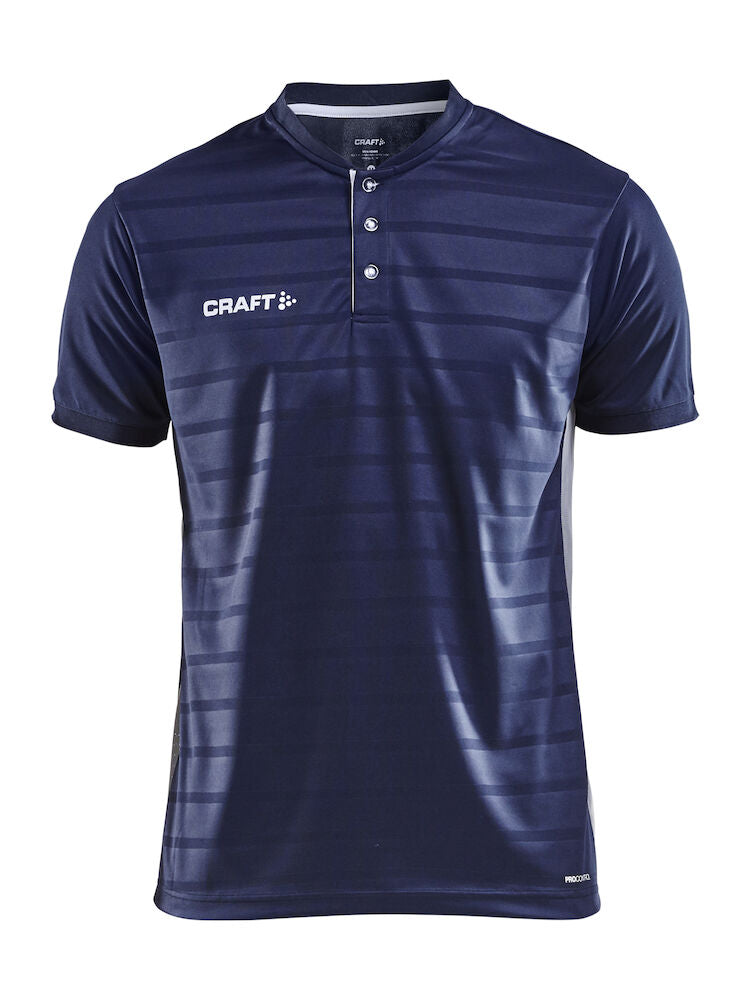 PRO CONTROL BUTTON JERSEY M COB/WHI Navy/White XS