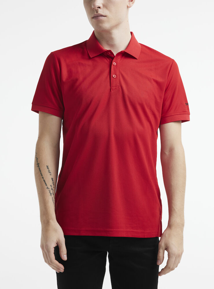 CORE Unify Polo Shirt  M Bright Red