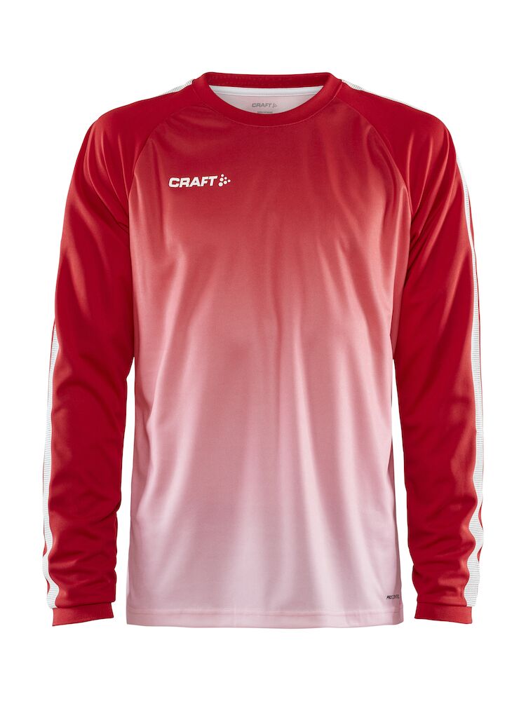 Pro Control Fade Jersey Ls M Bright Red/W XS