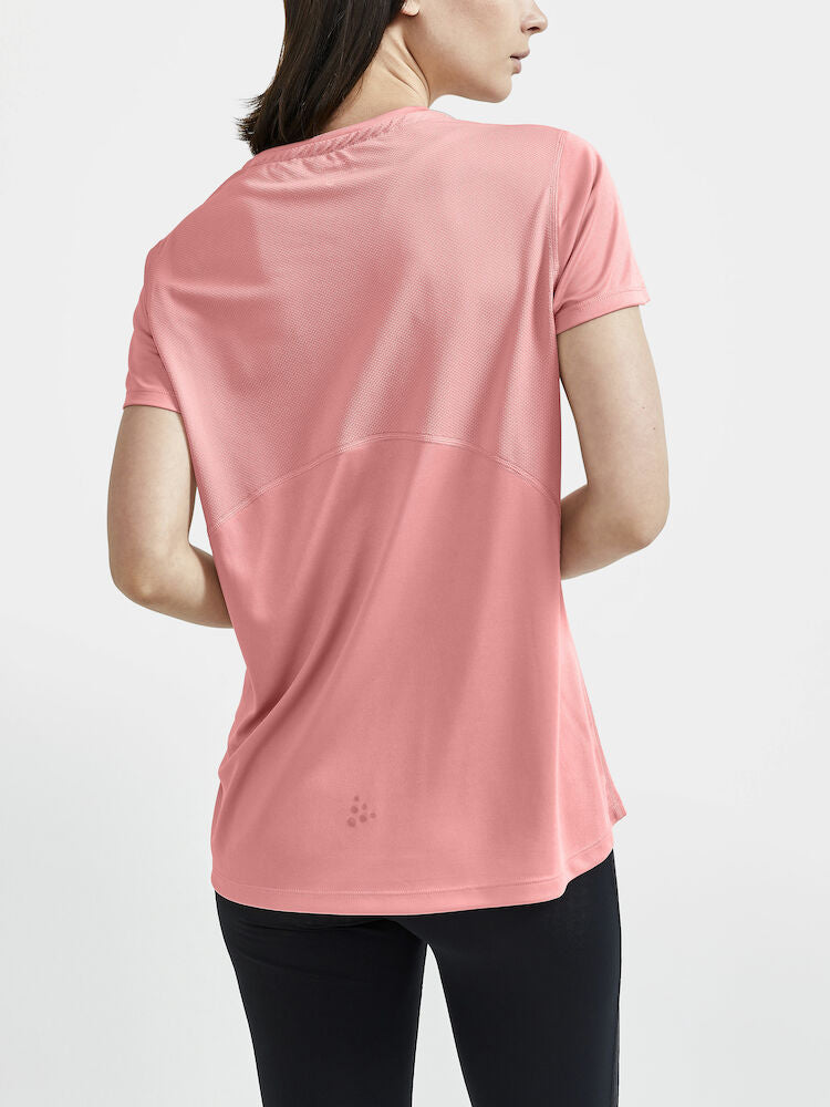 ADV Essence SS Tee W Coral