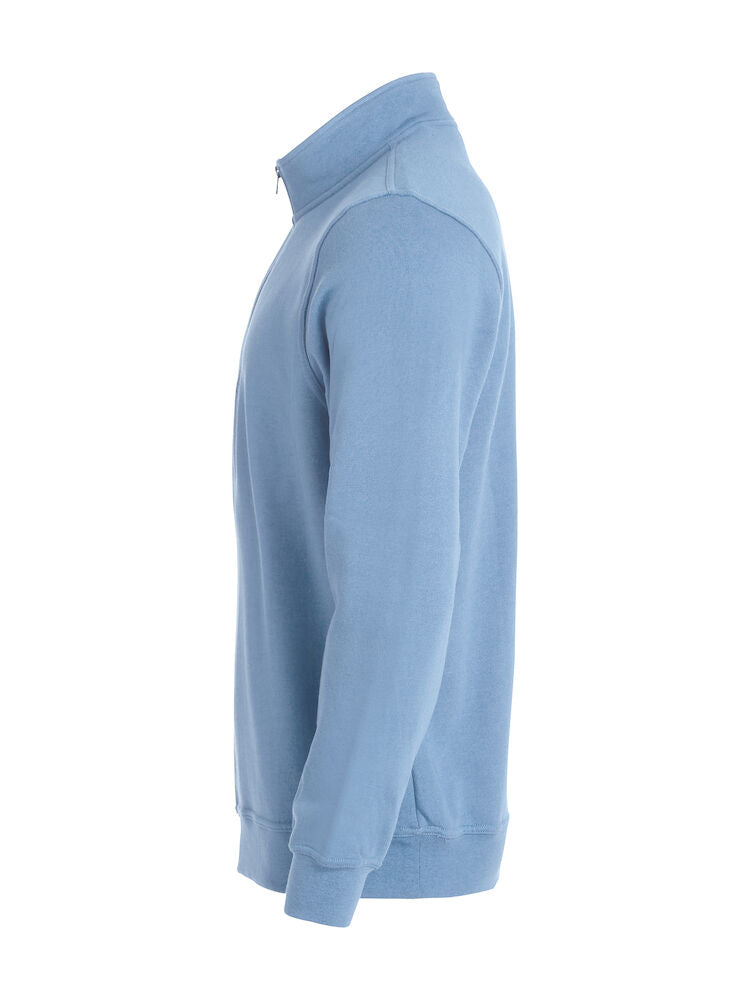 Basic Half Zip Light Blue