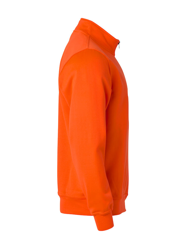 Basic Half Zip Visibility Orange