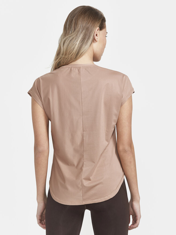 Core Essence SS Tee W Sepia