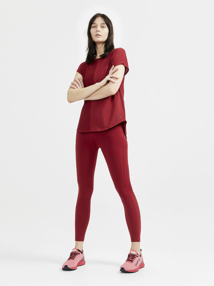 Core Essence SS Tee W Rhubarb