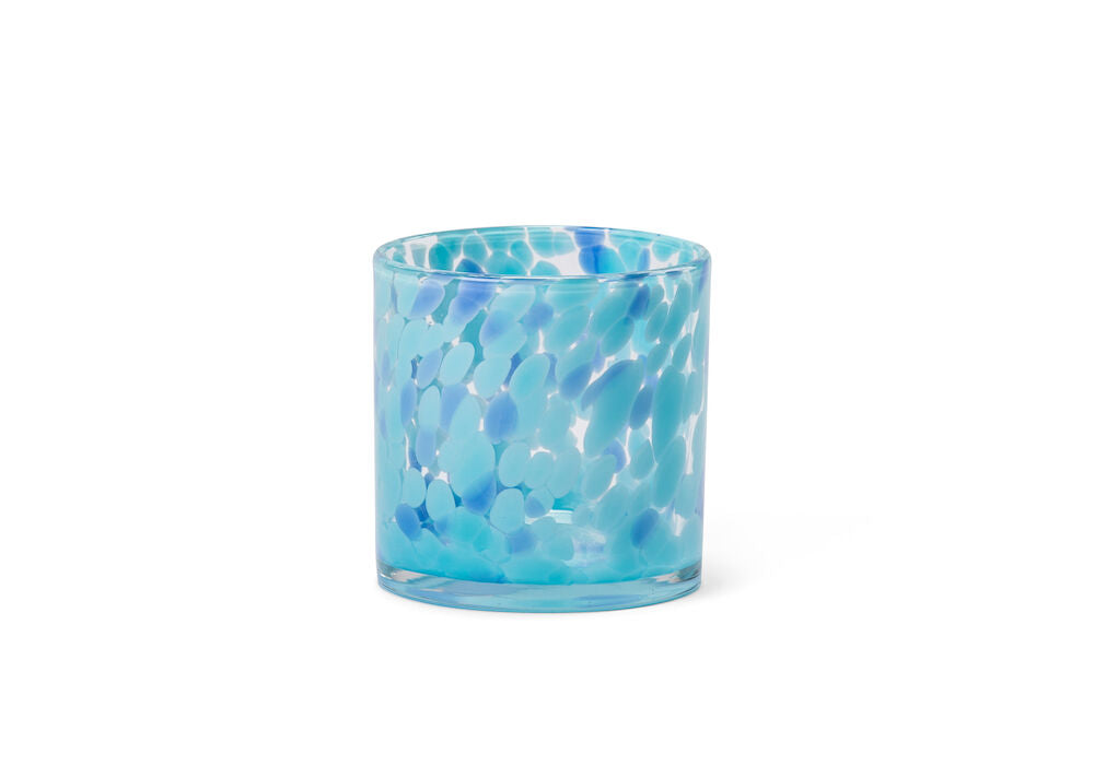 Glass Lantern Pattern Blue One size