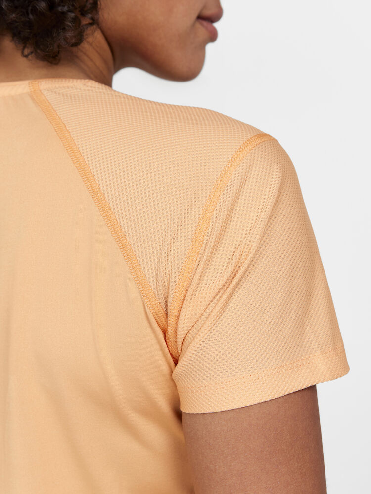 ADV Essence SS Slim Tee W Peach