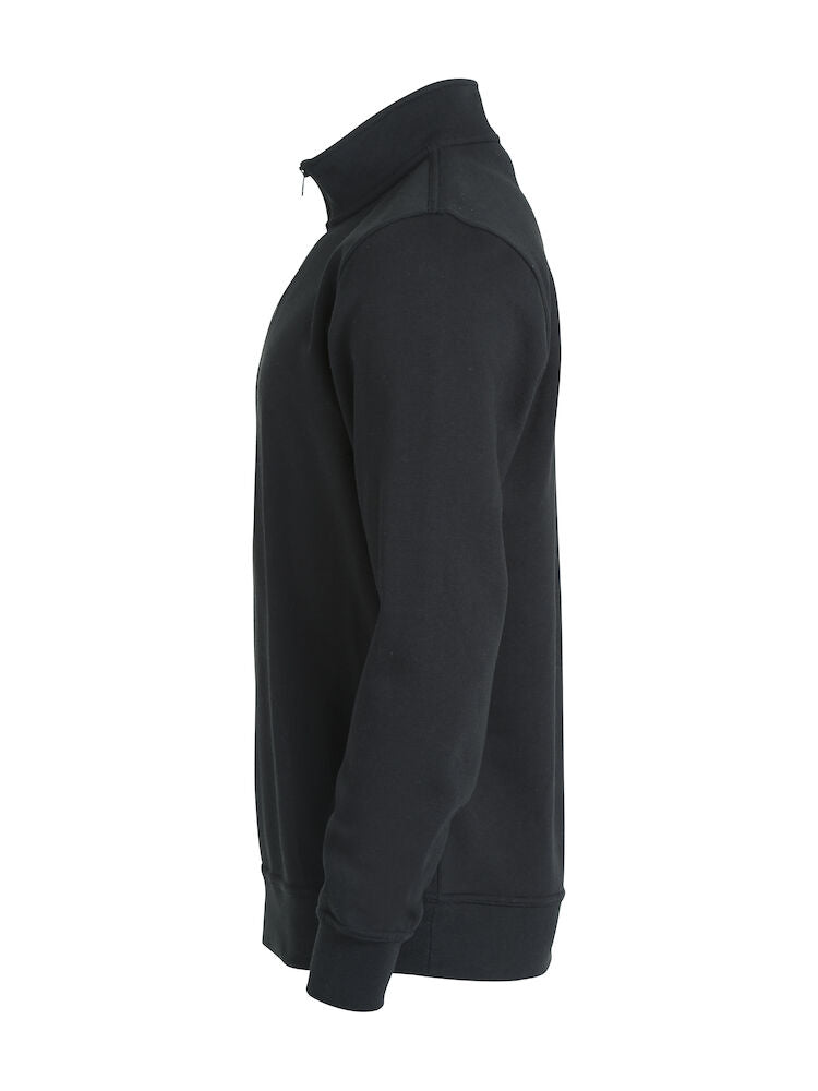 Basic Half Zip Black