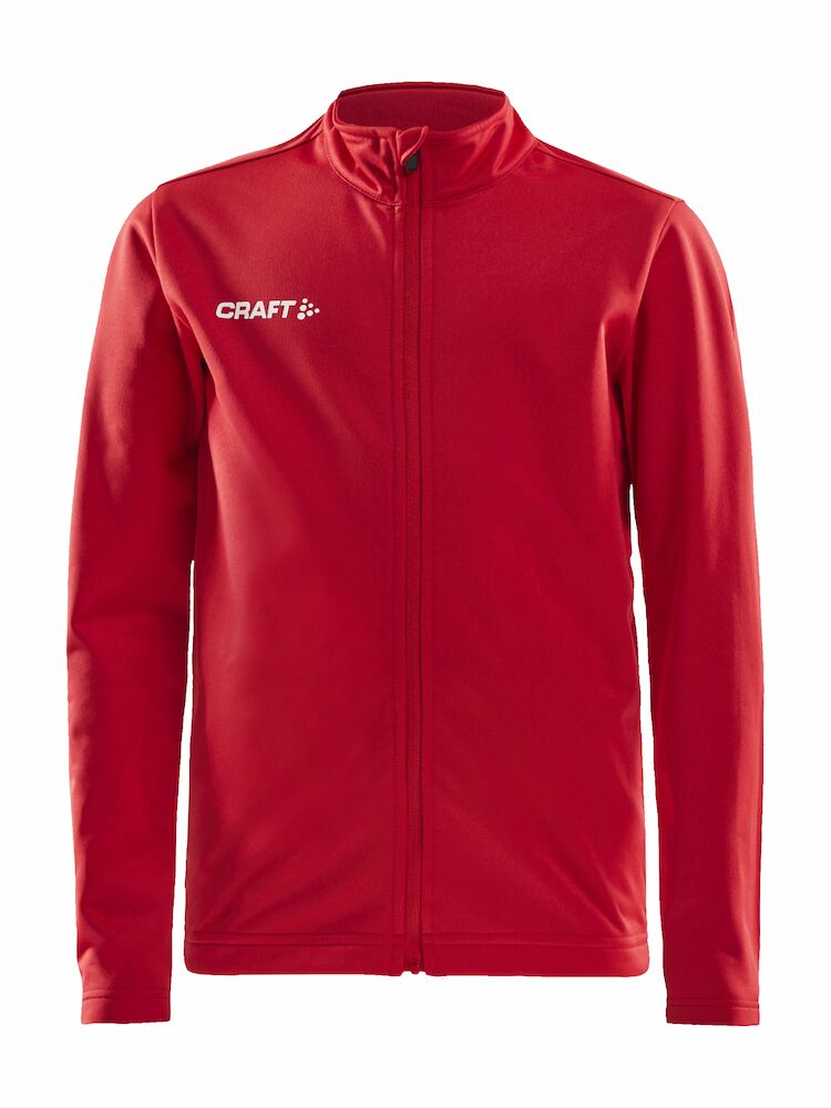 Squad Jacket Jr Bright Red 122/128