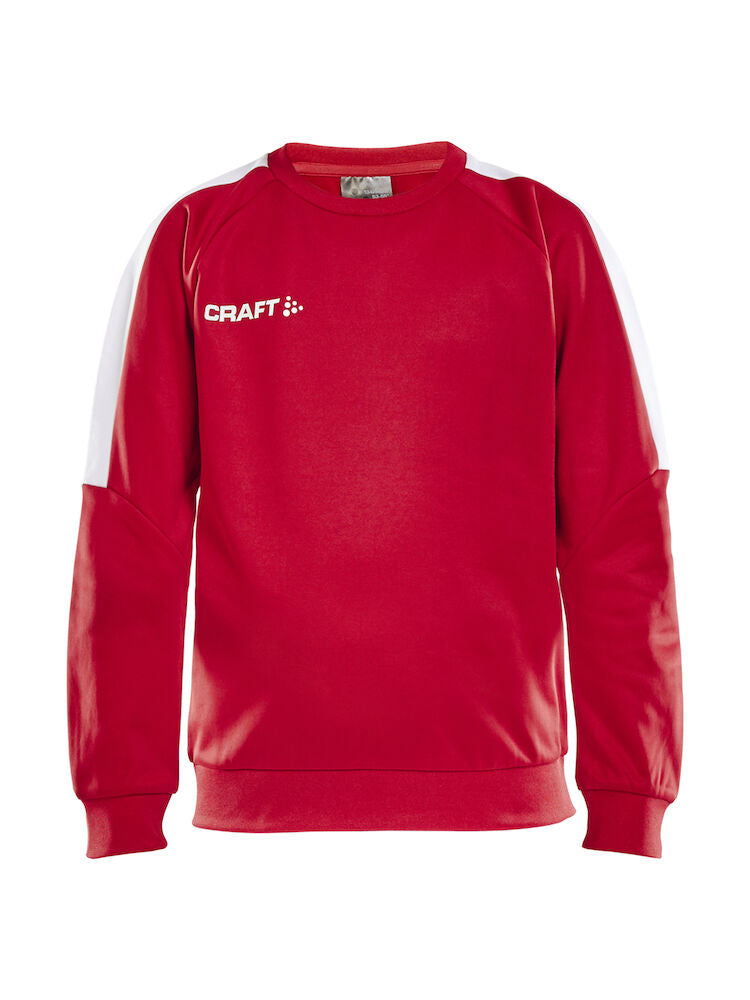 Progress R-Neck Sweater Jr Bright Red/W 122/128