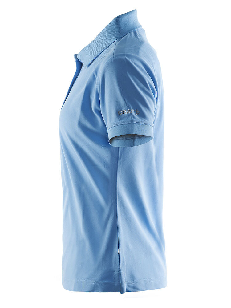 Polo Shirt Pique Classic W Aqua