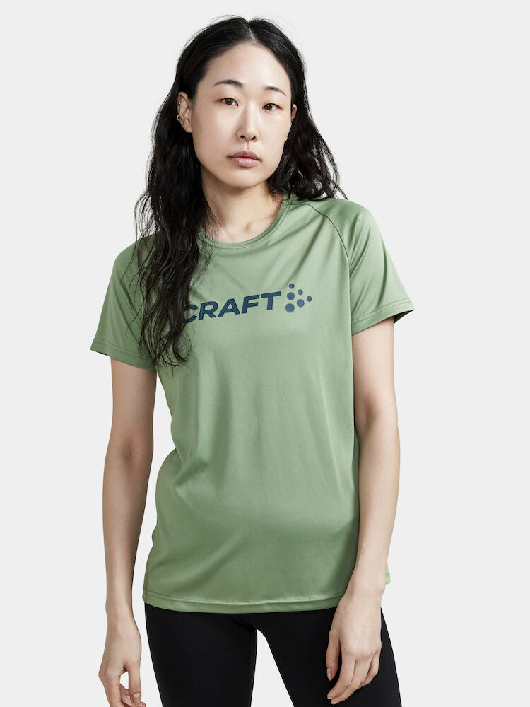Core Essence Logo Tee W Jade