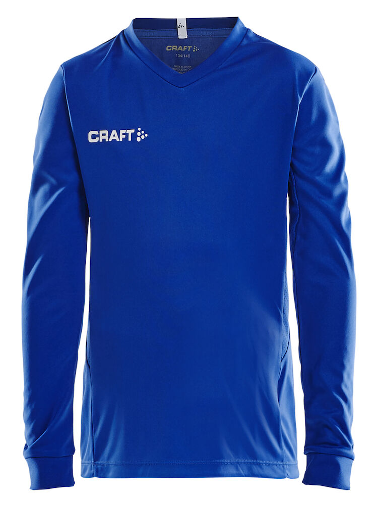 Squad Jersey Solid Ls Jr Club Cobolt 122/128