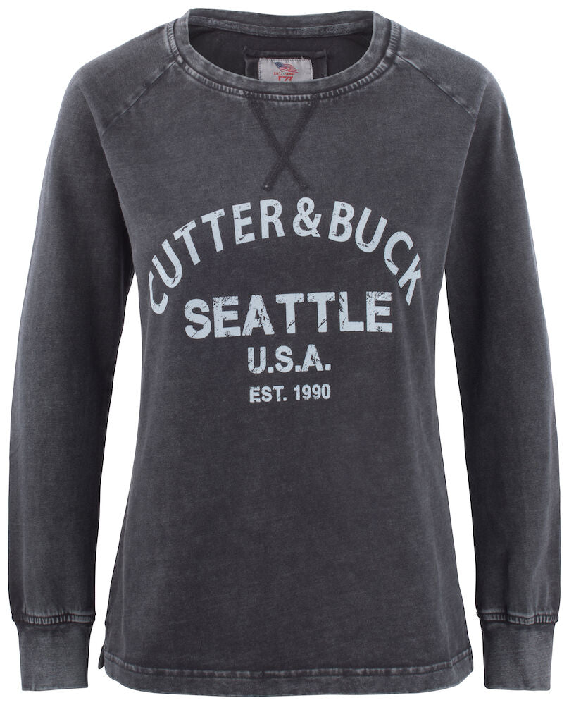 Thorp Denim Crew Ladies Denim Black XS