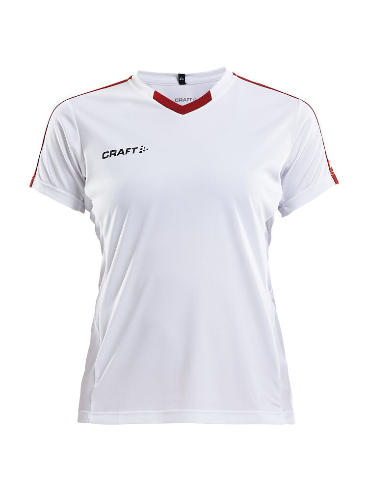 Progress Jersey Contrast W White/Bright Red