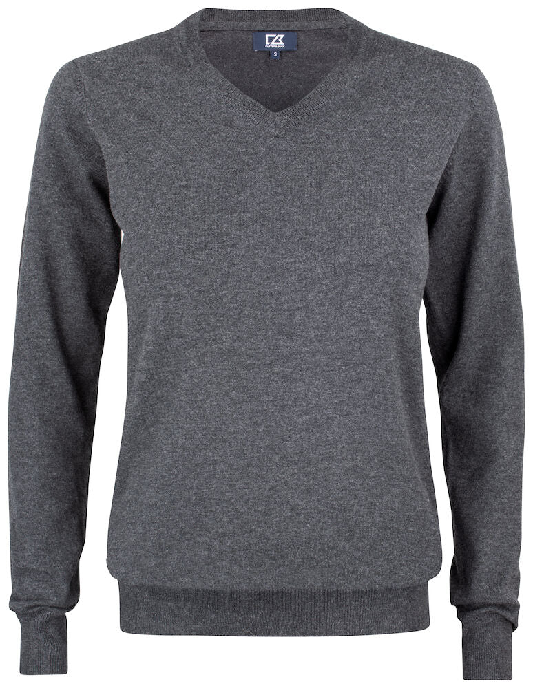 Oakville V-neck Ladies Antracite Me XS