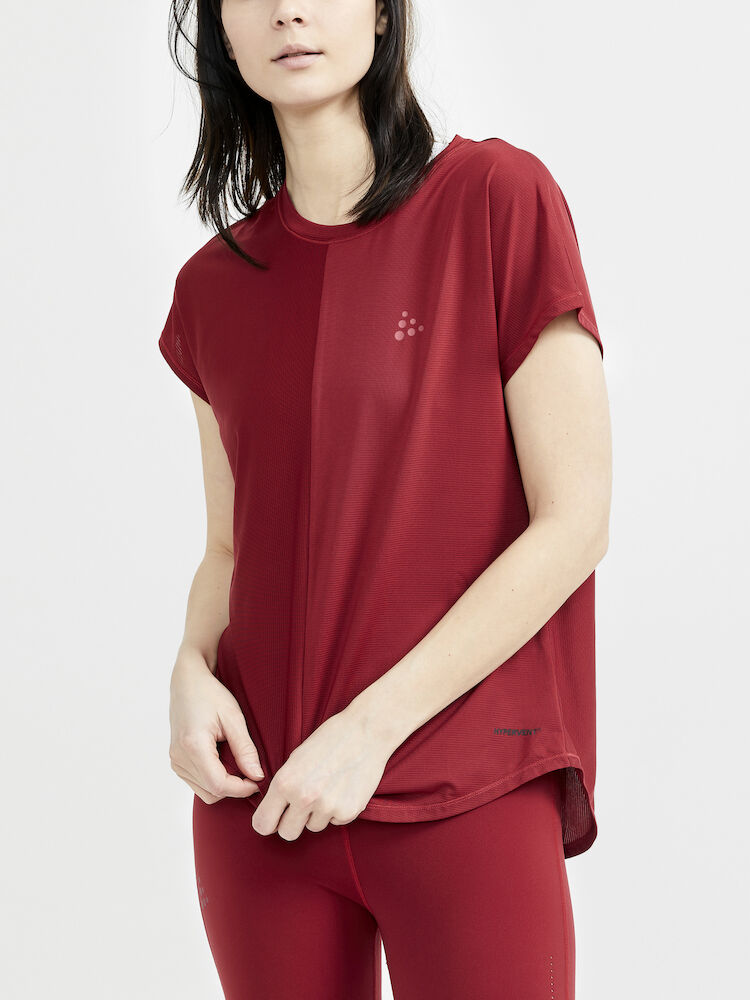 Core Essence SS Tee W Rhubarb