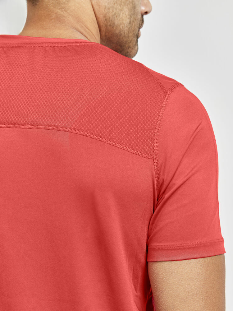 ADV Essence SS Tee M Bright Red