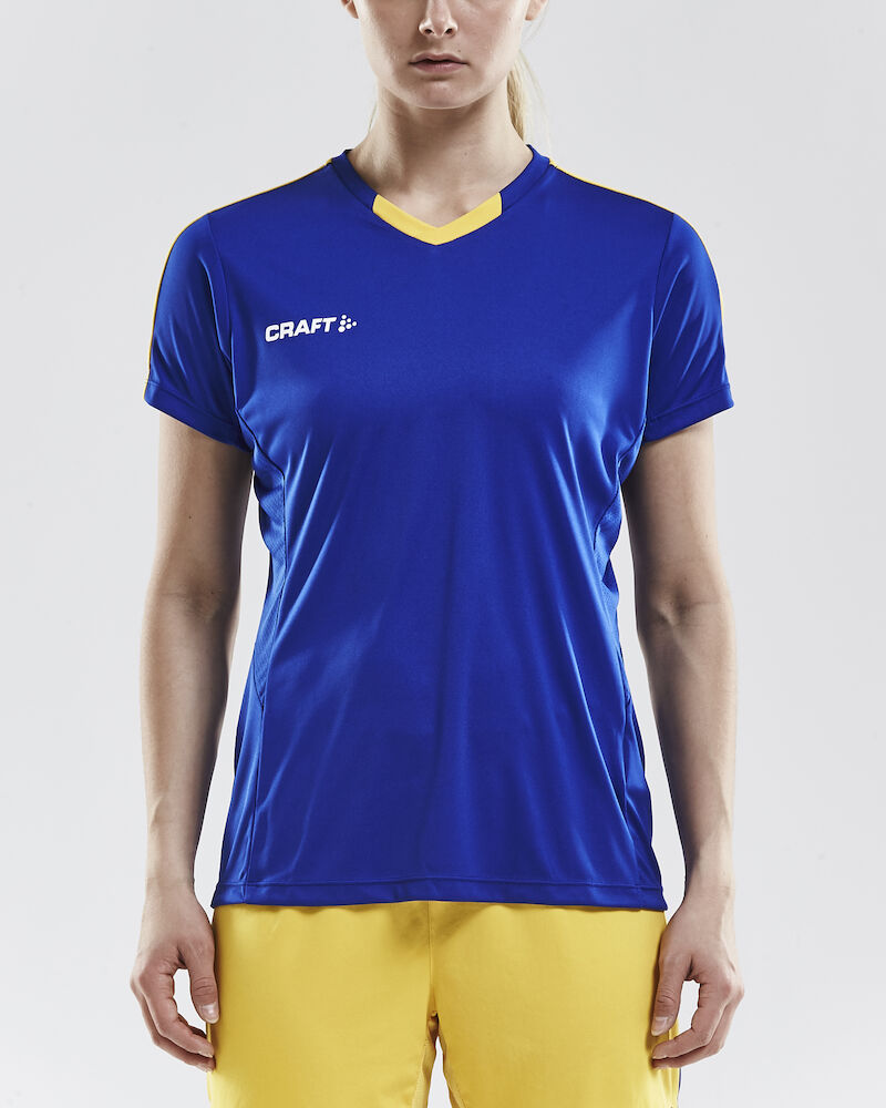 Progress Jersey Contrast W Club Cobolt/Sweden Yellow