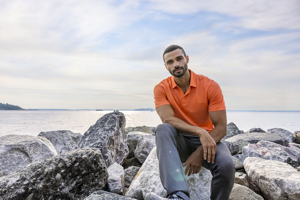 Oceanside Stretch Polo Men