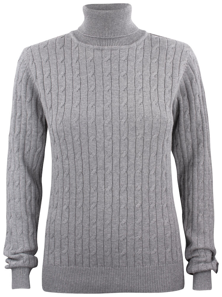 Blakely Rollerneck Ladies Grey Melange XS
