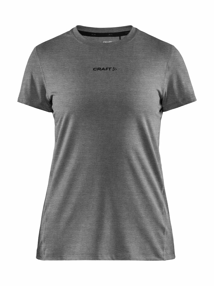 ADV Essence SS Tee W Dk Grey Melange