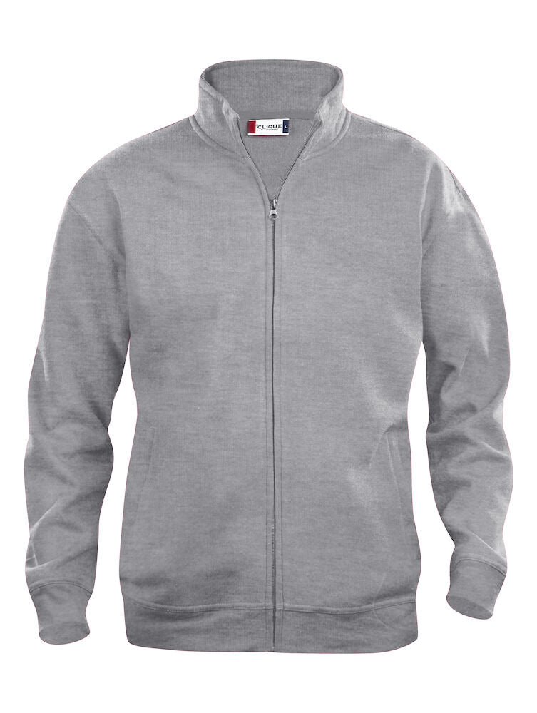 Basic Cardigan Mens Grey Melange XS