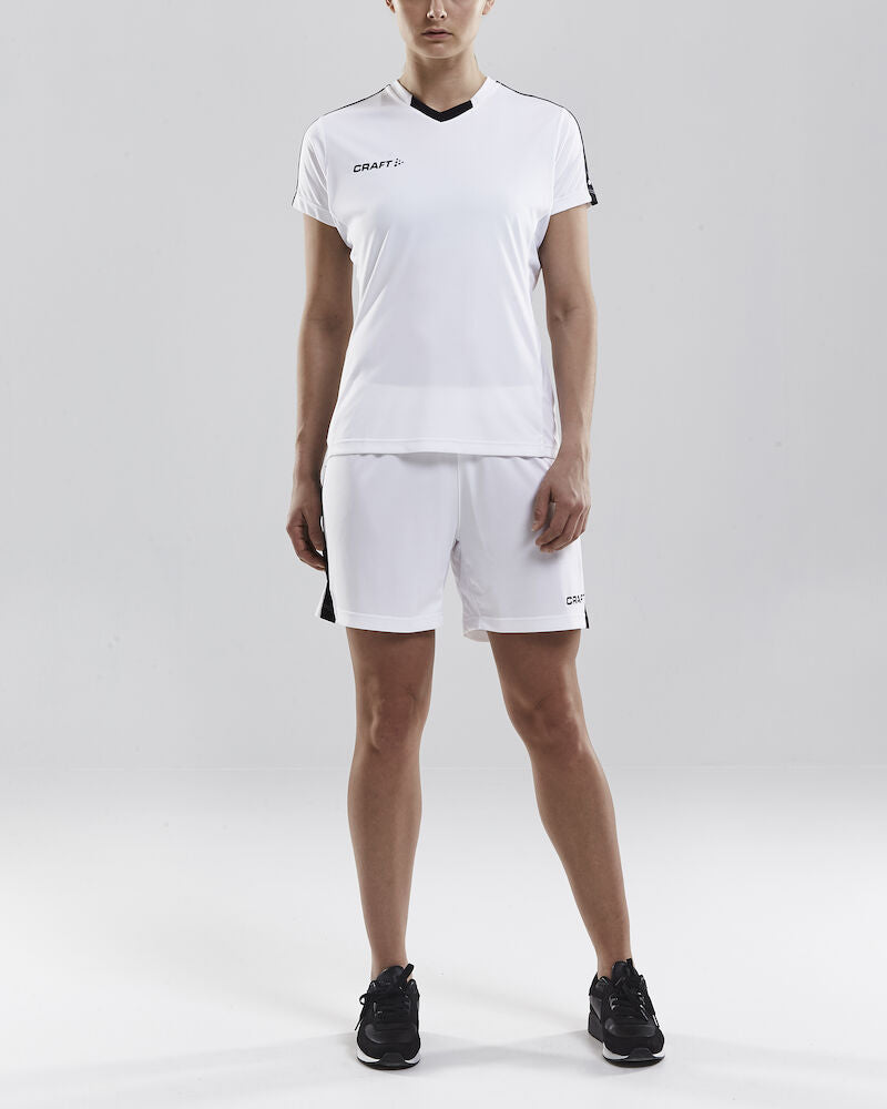 Progress Jersey Contrast W White