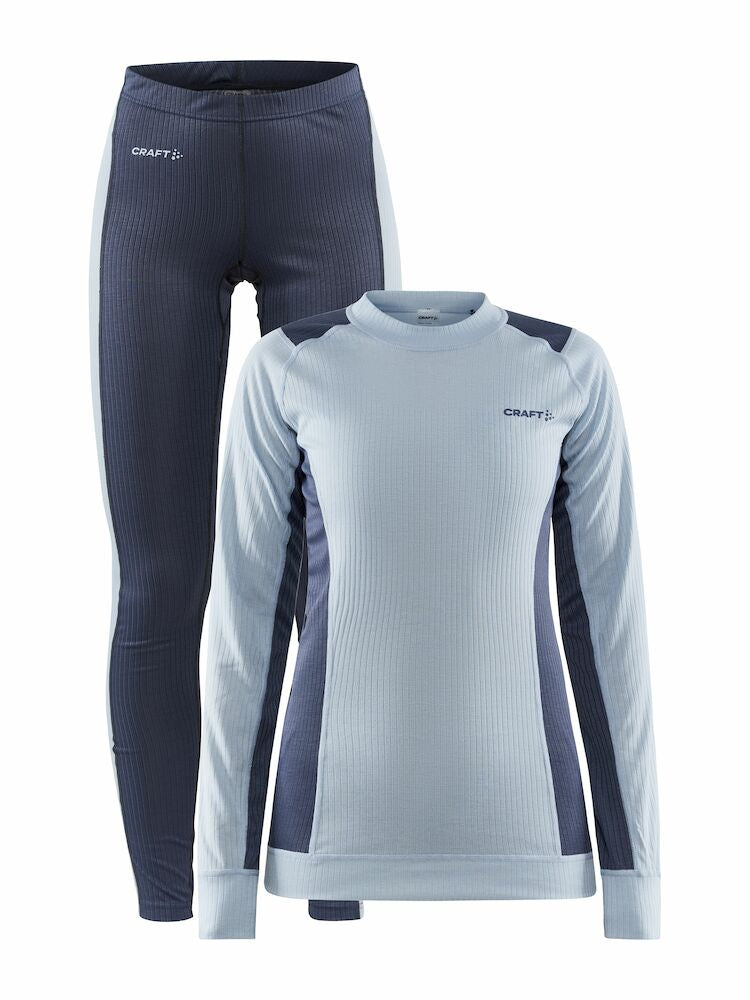Core Dry Baselayer Set W Saphire-sulfur S