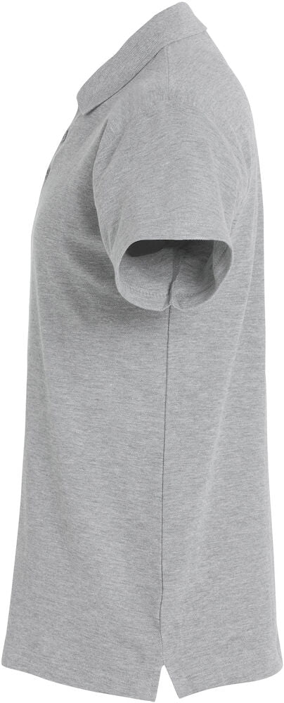 Basic Polo Grey Melange