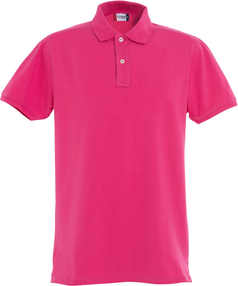 Stretch Premium Polo Brightcerise XS