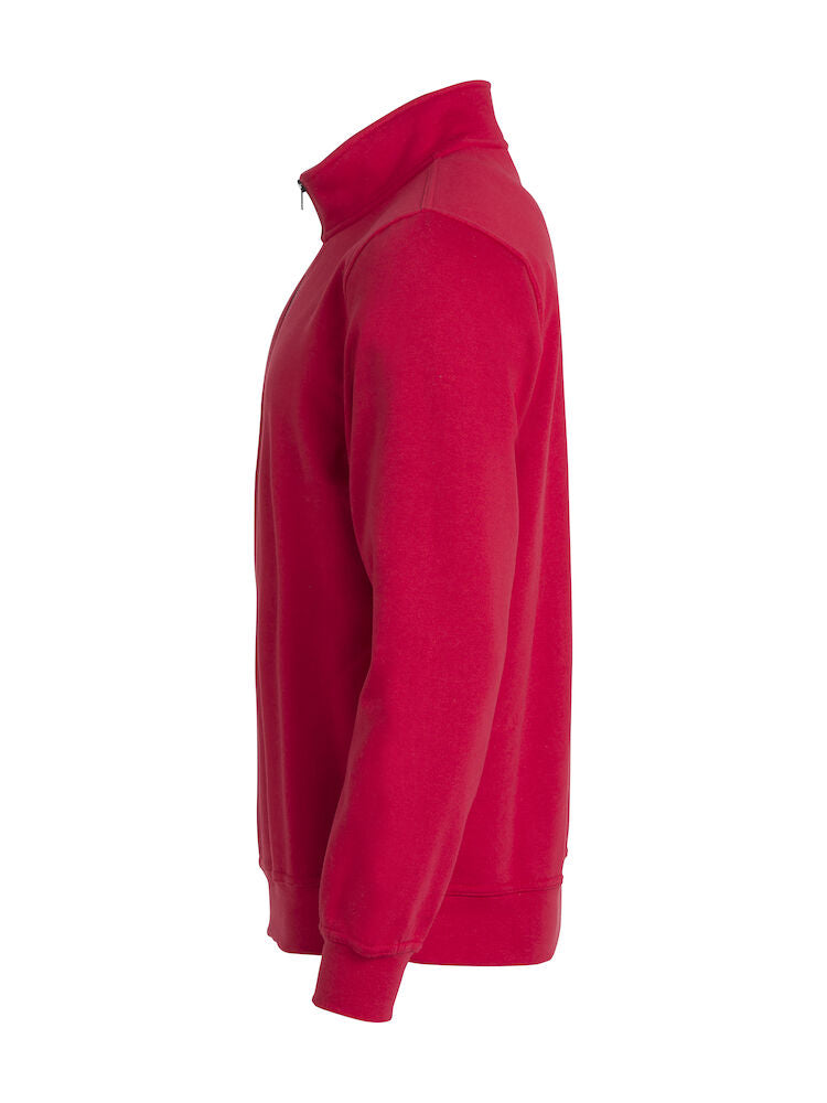 Basic Half Zip Red