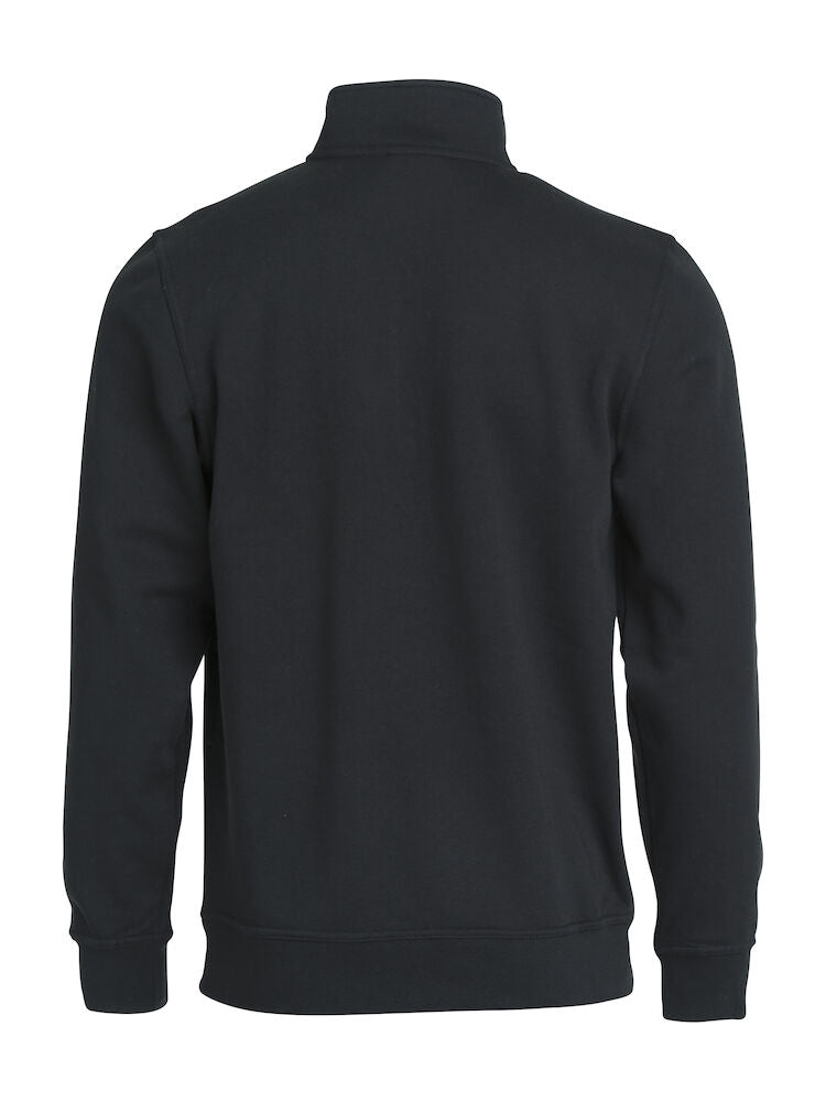 Basic Half Zip Black