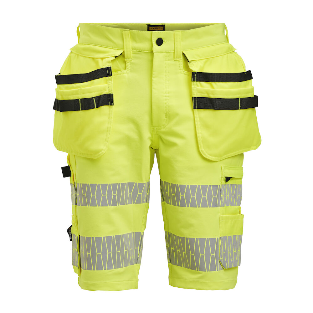 Craftsman Shorts stretch Hi-vis Yellow C44